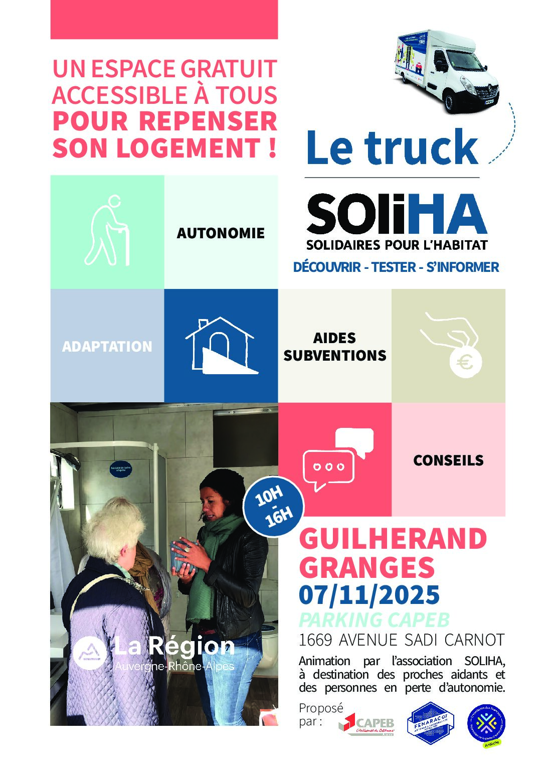 LE Truck SOLIHA - Solidaires pour l'habitat