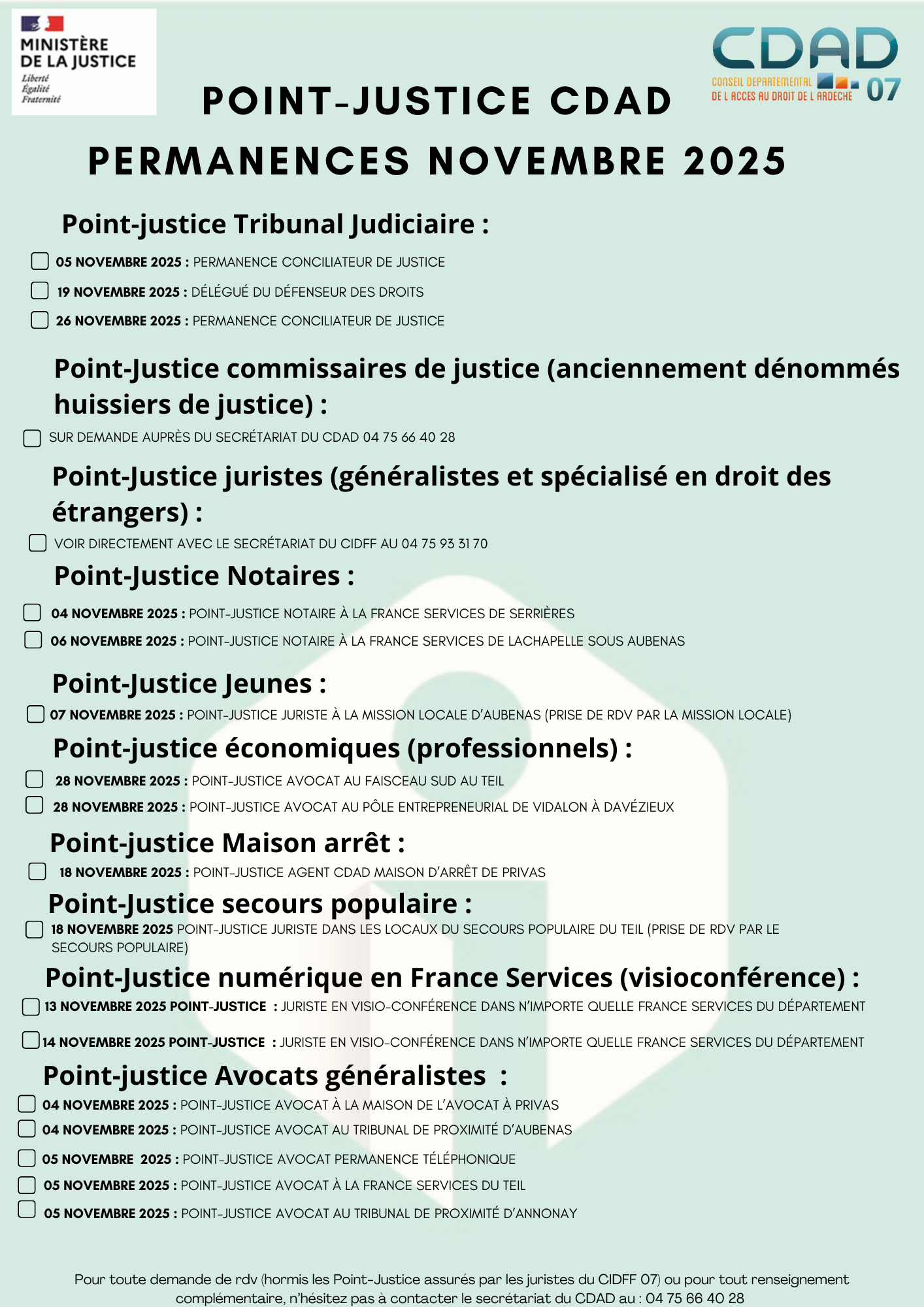 Point-Justice